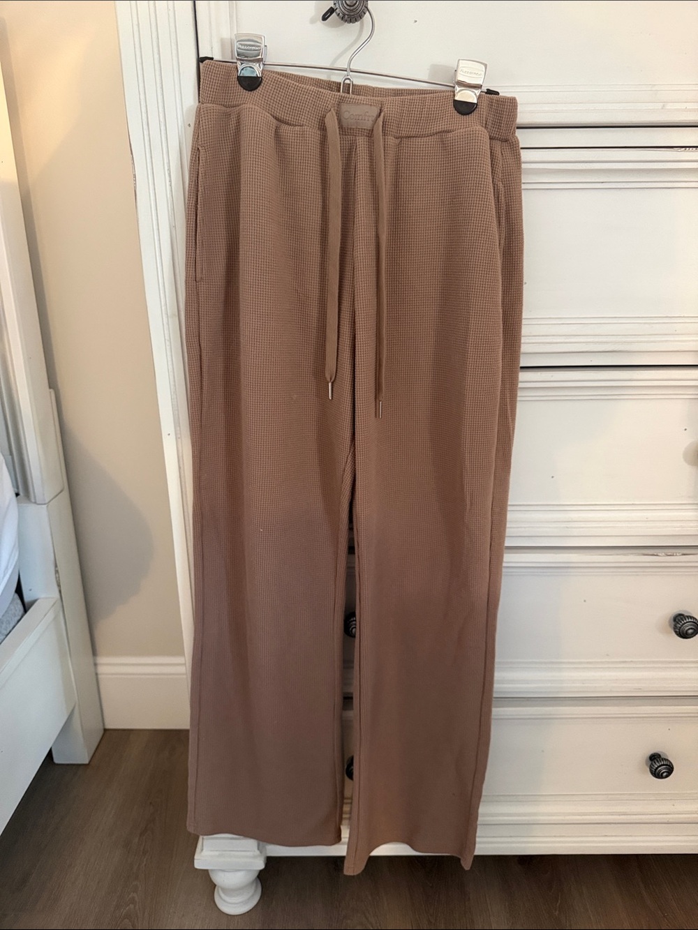 Comfrt Brown Waffle sweatpants